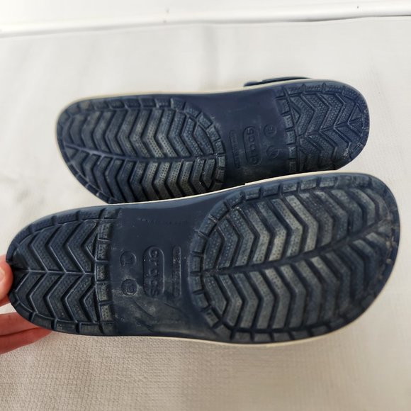 Men's Navy Blue Clogs - Picture 8 of 9